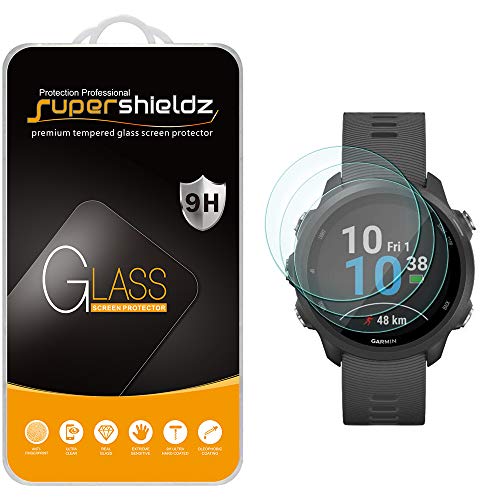 (3 Pack) Supershieldz for Garmin Forerunner 245 and Forerunner 245 Music Tempered Glass