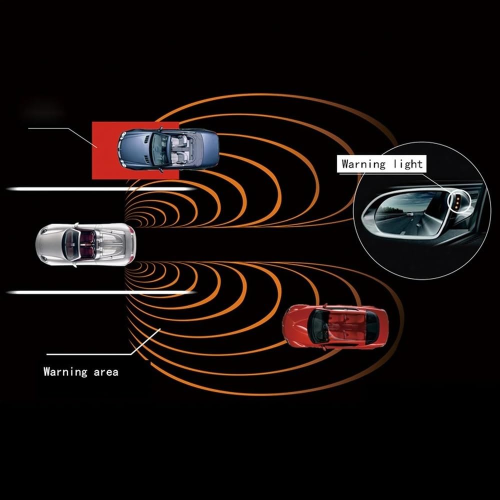 Sensore di Assistenza al parcheggio PDC 20 m Universale per Auto BSD Rilevamento Radar cieco Sensore a microonde Assistenza al Cambio di corsia Sensore Radar di retromarcia
