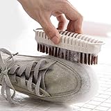 Tamaño: 46x13x2.7 cm GUOOK PP Shoe Brush Premium Sneaker Cleaner Boots Bolsas Depurador Lavado Ropa Cepillos Leather Suede Cleaner Multifuncional MultifuncióN