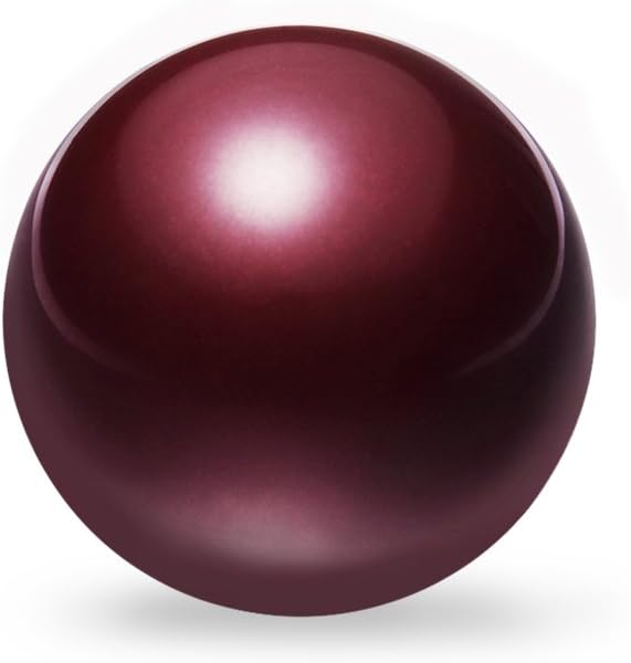 Perixx Peripro-303MR Trackball, 1.34 Inch Replacement Ball for Perimice and M570, Matte Red