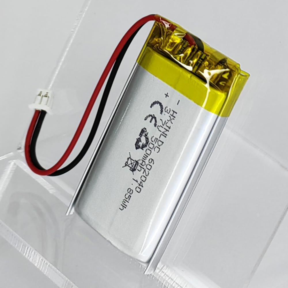 リンくん Amazon.com: HXJNLDC DC 3.7V 500mAh 602040 Rechargeable Lithium