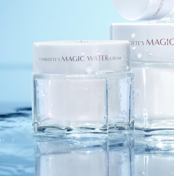 Charlotte Tilbury ORIGINAL | Charlotte'S MAGIC WATER CREAM - Crema Hidratante | Crema facial en gel | by BELLA (MAGIC CREAM, 50 ml (Paquete de 1))