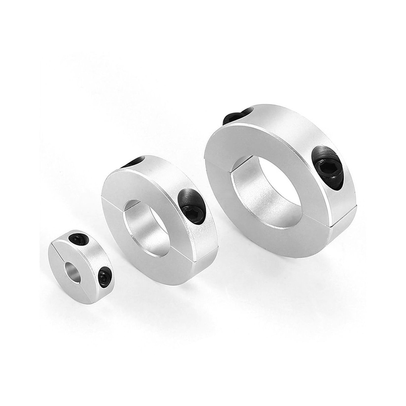 Collar fijo de aleación de 6 a 20 mm de diámetro, tipo abrazadera óptica