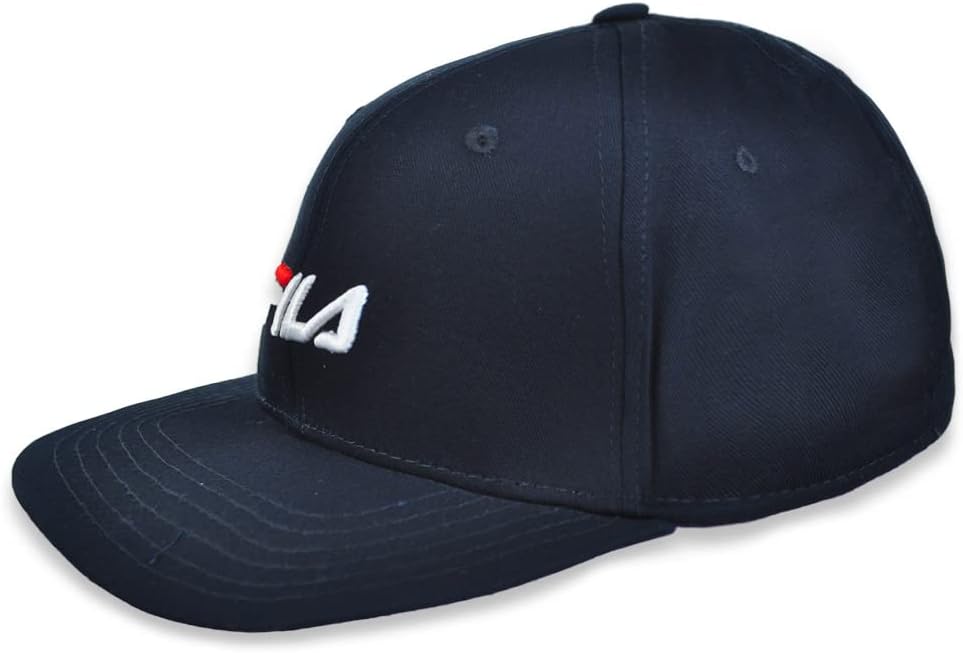 Fila Speed Logo Cotton Twill Adjustable Snapback Hat