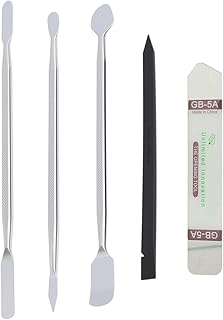 5 PCS Spudgers en M&eacute;tal &Agrave; Double Extr&eacute;mit&eacute;, Outils De D&eacute;montage Et D&rsquo;Ouverture pour R&eacute;paration De T&eacute;l&eacute;phone Portable, Tablette, Ordinateur Portable, Console De Jeux Et Appareils &Eacute;lectroniques