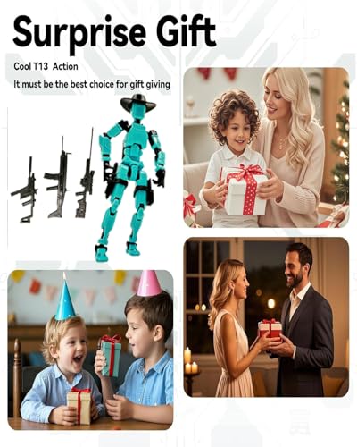 Image of Dummy 13, T13 Action Figure, Dummy 14 Action Figure, Action Figure Toys, Multi-Articular Design, Perfect for Home Decoration and Collectors, Ideal for All Age