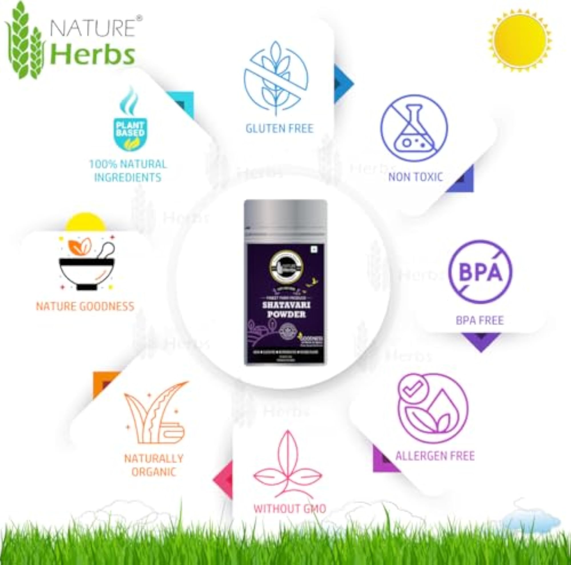 100% Pure Asparagus Racemosus Powder, 800g