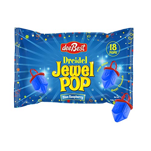 Dee Best Dreidel Jewel Pop Ring Shape Candy - Pack Variado 36 miniatura 3