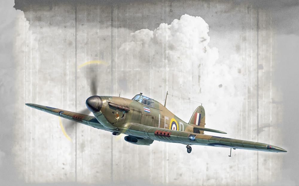 Italeri 2838 Hurricane Mk 1 aces, skala 1:48, plastikowy model / model z tworzywa sztucznego do montażu