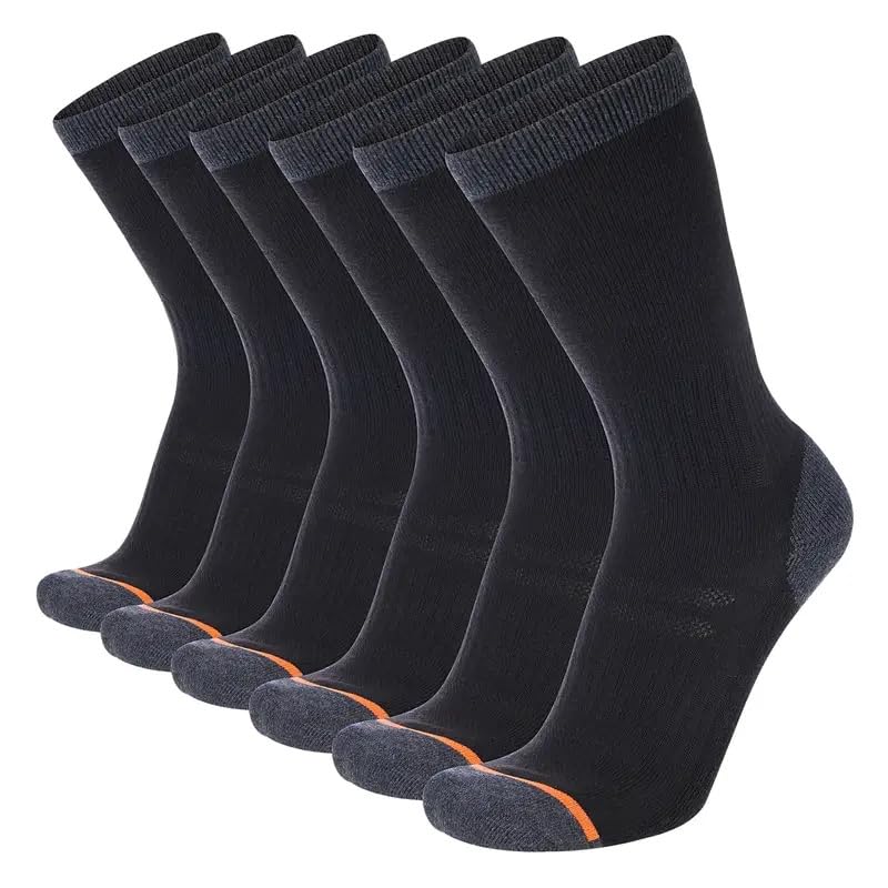 Long Socks for Men, Suitable for Outdoor Leisure Sports in Autumn and Winter (6 Pairs)3