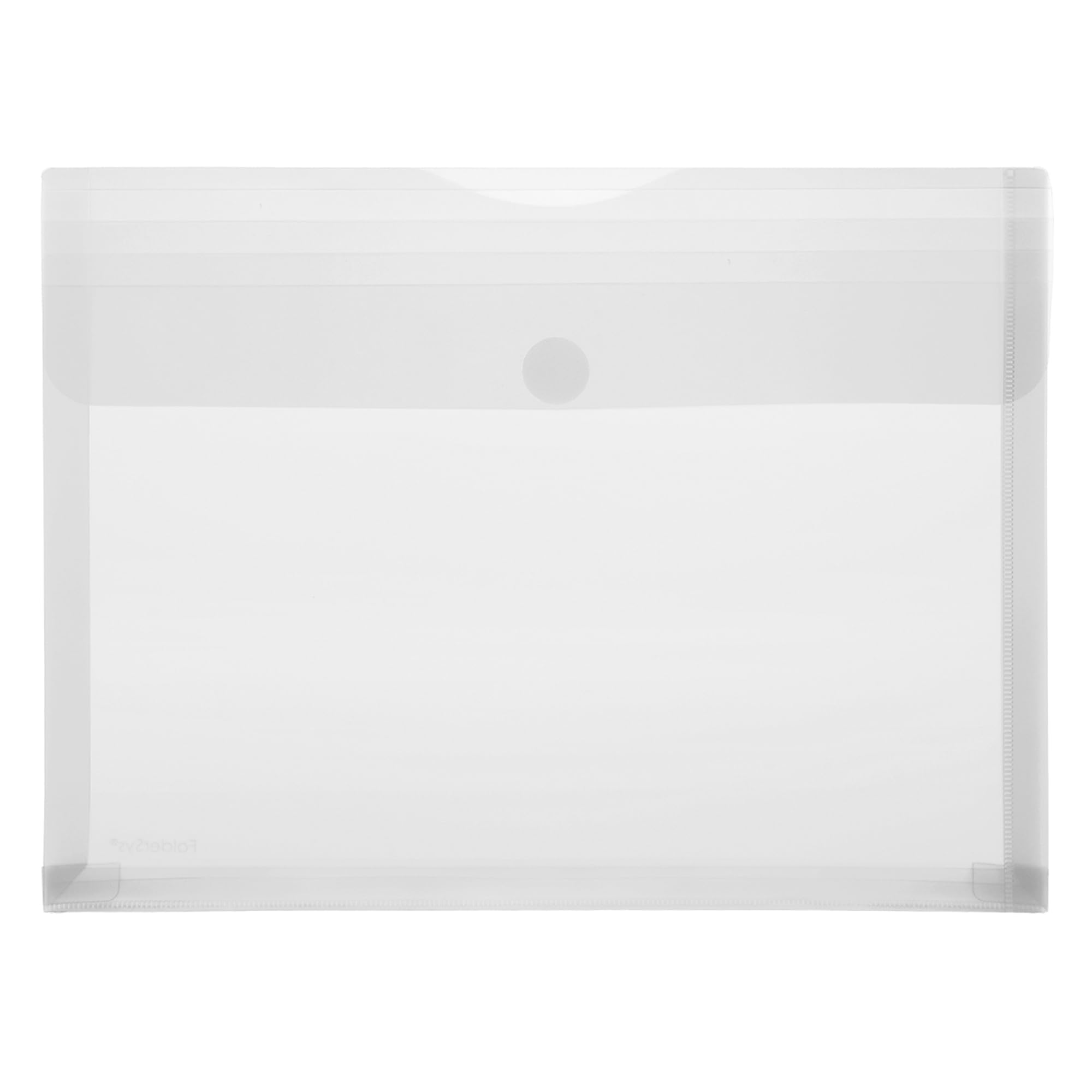 10 Stück Foldersys Aktentasche, transparent, für 200 Blatt