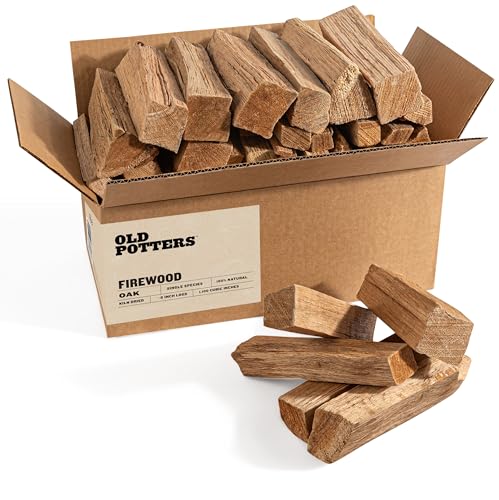 Old Potters Kiln Dried Firewood - Oak, 1100 Cu. in, 16-18 Logs ~ 8