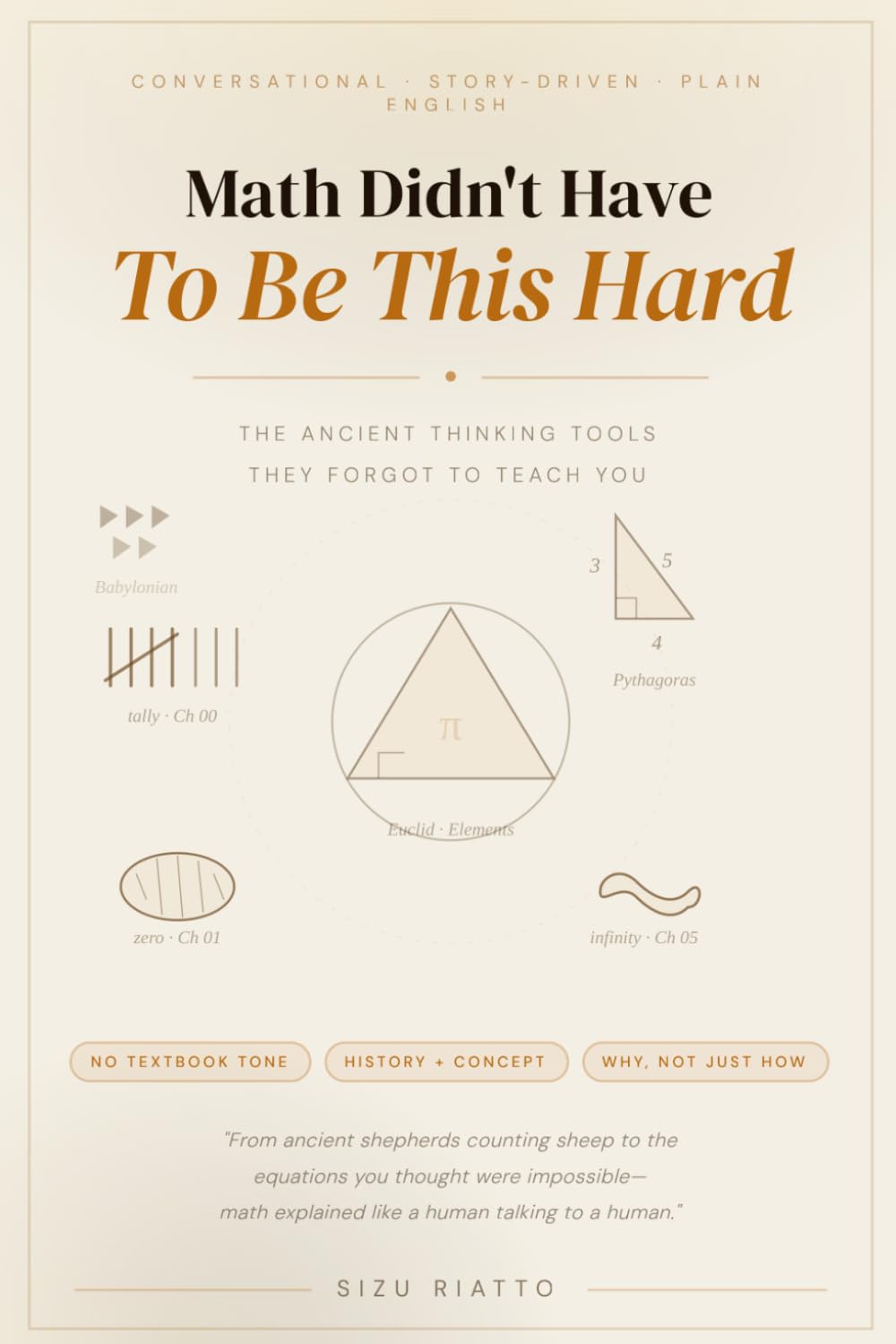 Math Didn't Have to Be This Hard: The Ancient Thinking Tools They Forgot to Teach You: 1