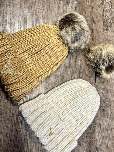 Bonnet tricoté cerf Genisys pour les sorties en forêt et le ski