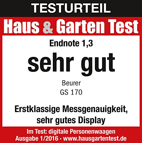 Beurer GS 170 Sapphire glazen weegschaal - Image 8