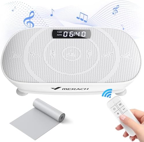 MERACH Vibration Plate, Whole Body Workout Powerful Quiet Vibrati...