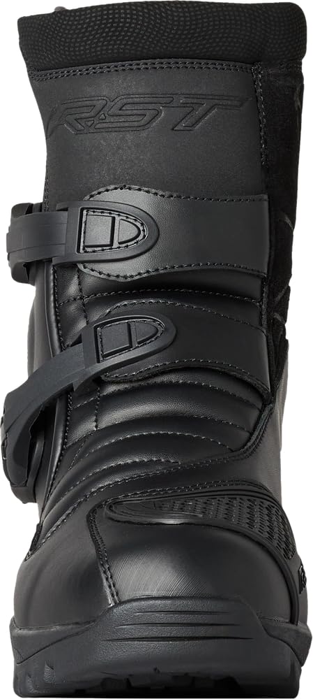 RST Adventure-x Mid WP-Stivali da Moto, Colore Nero, 45, Motocicletta Unisex-Adulto, EU