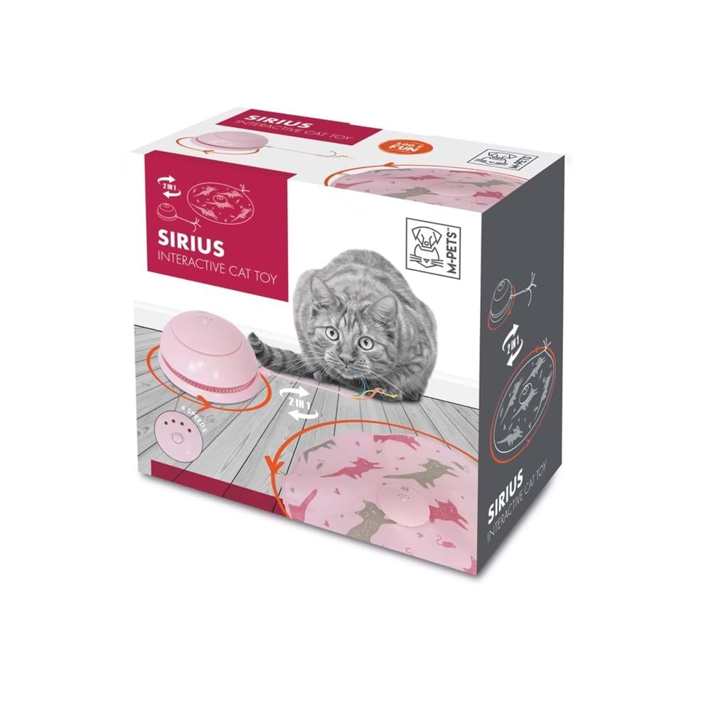 M-PETS SIRIUS İNTERAKTİF KEDİ OYUNCAĞI PİNK