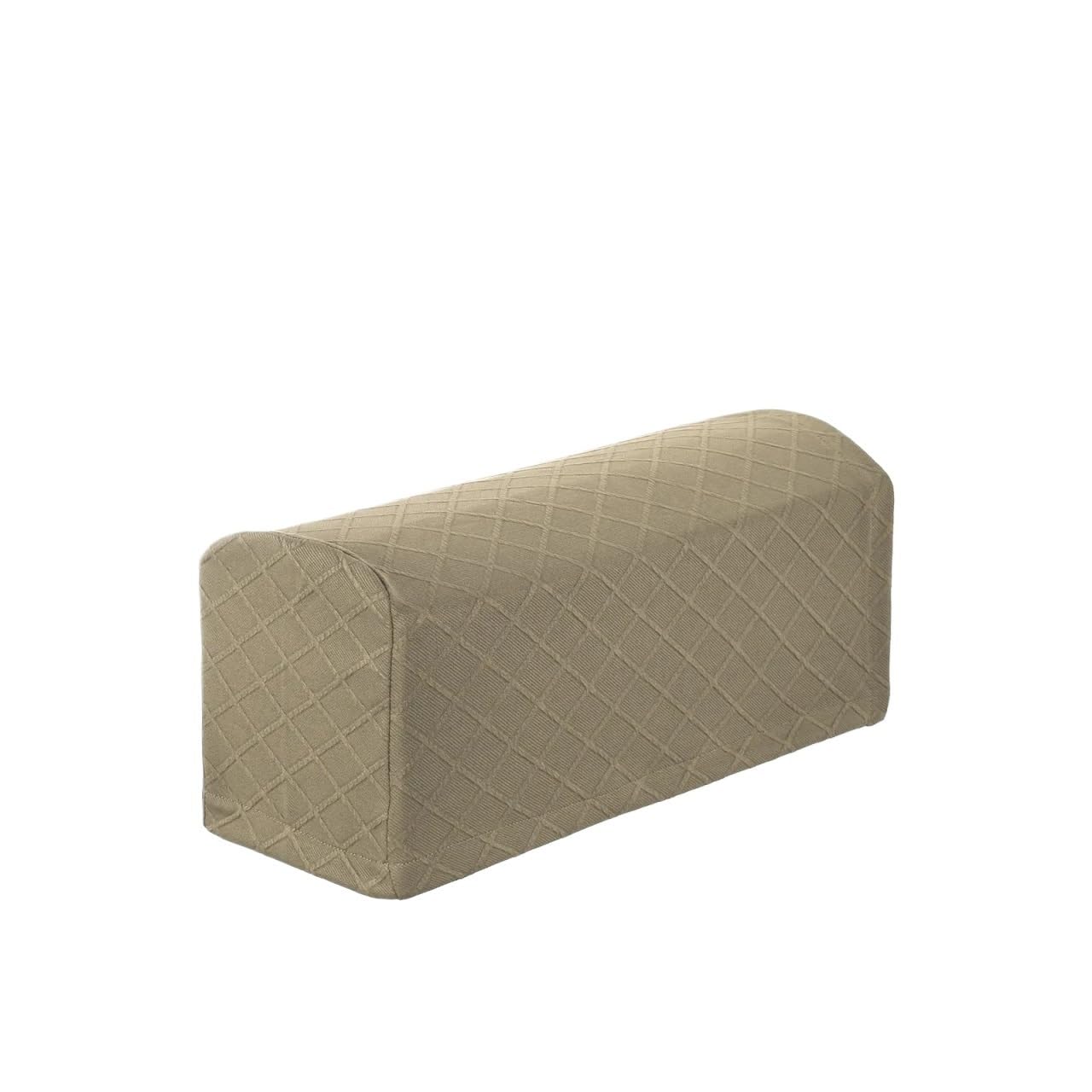 Zovloer Arm Chair Covers 2sets Stretch Armrest Covers Polyester Soft Armchair Slipcovers Couch Recliner Arm Cover With Twist Pins Chair Sofa Protector For Recliner Armchairs Sofas Couch(Khaki)