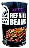 Taco Bell ORIGINAL REFRIED BEANS 16oz (8 Pack)