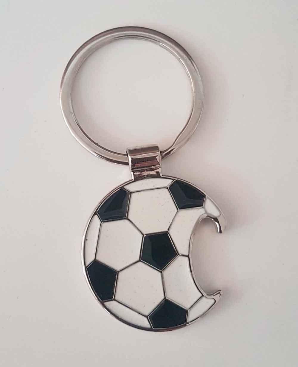 Mopec 1 x Football Opener Keyring Wedding Christening Communion Details, Metal - Image 4