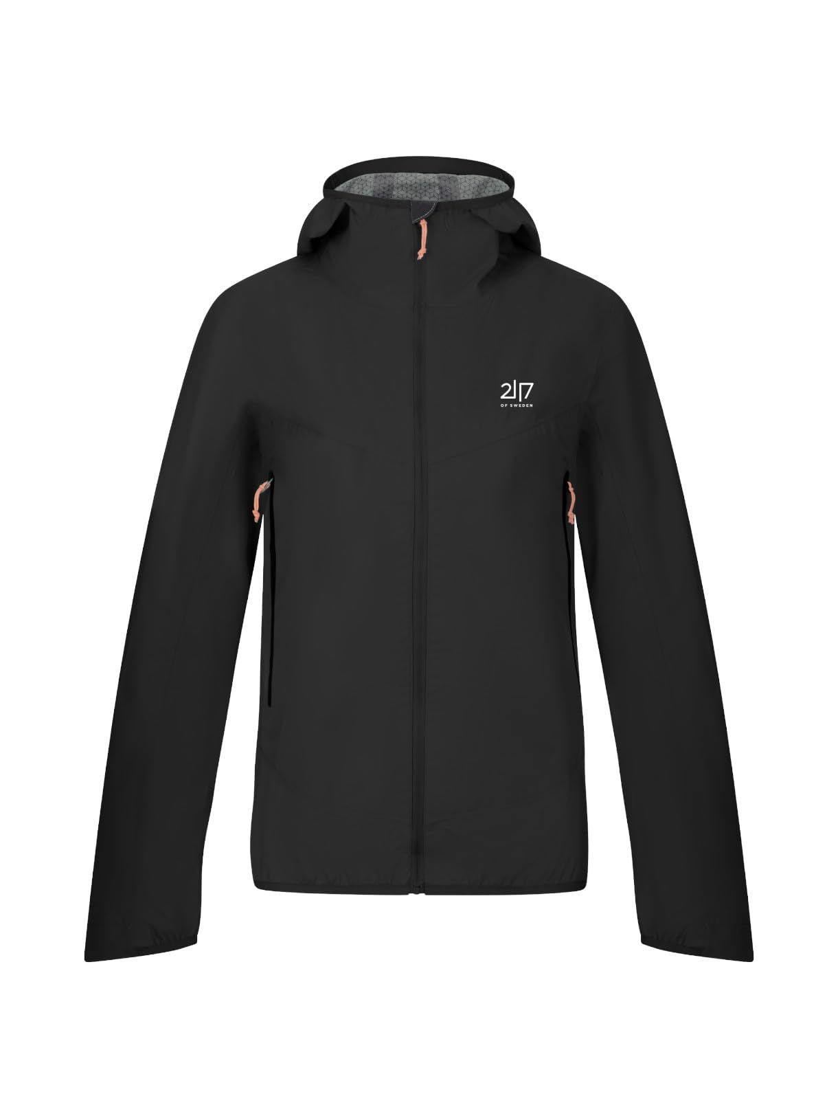 2117 of Sweden Jacks - Chaqueta para mujer con capucha de 2,5 l, impermeable, transpirable, compacta. Perfecta para aventuras al aire libre con capucha ajustable y costuras selladas.