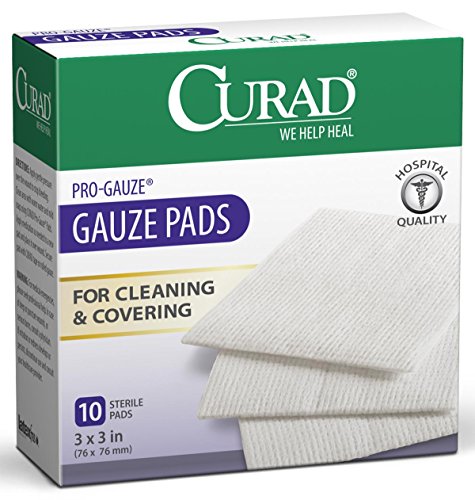 Medline CUR20433 Curad Sterile Pro-Gauze Pad, 3