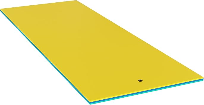 9/12/15 Floating Water Mat, Lily Pad Floating Mat, 3-Layer Foam Water Floating Pad for Water Recreation and Relaxing, Thick and Durable Water Activities Mat for Lake, Oceans