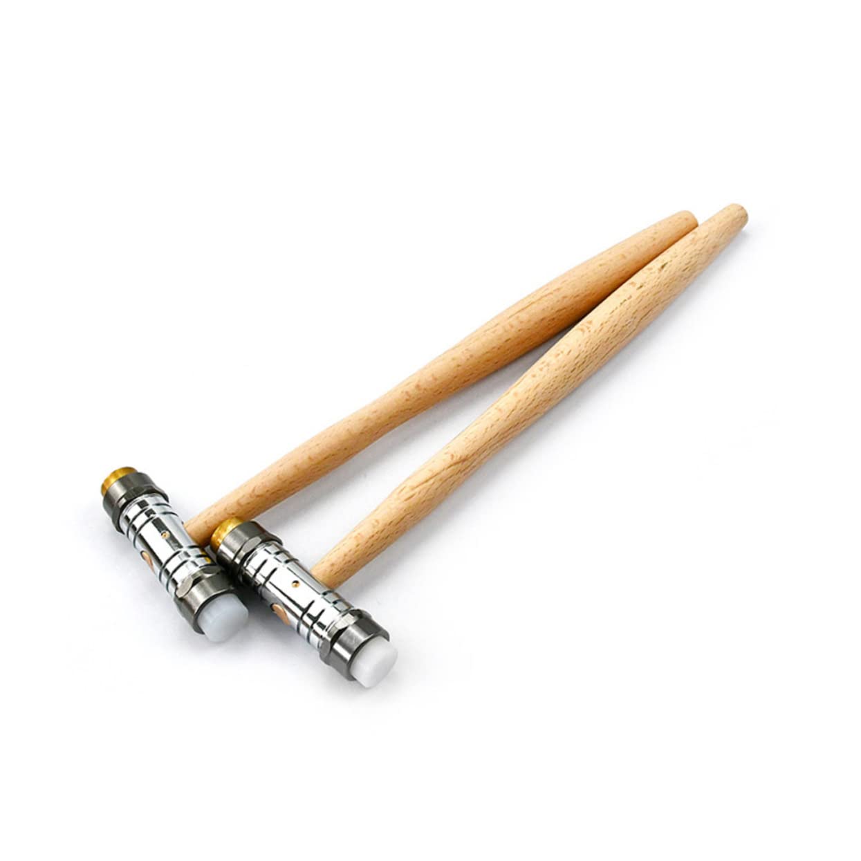 ULDIGI Wood Handle Hammer Small Round Double-head Replaceable Hammer Head Diy Tool Accessory