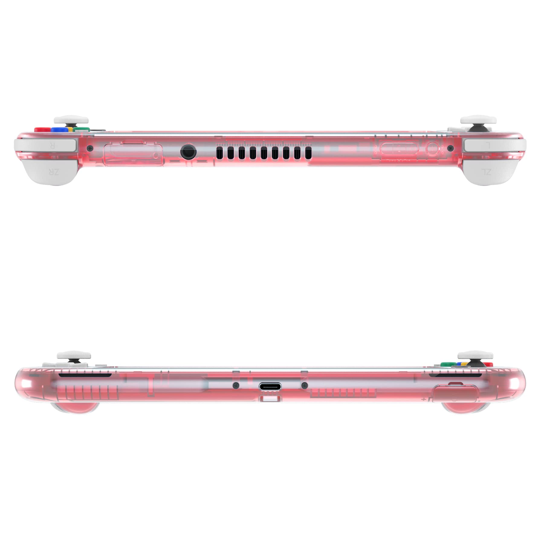 Extremerate Cherry Pink Diy Replacement Shell For Nintendo Switch