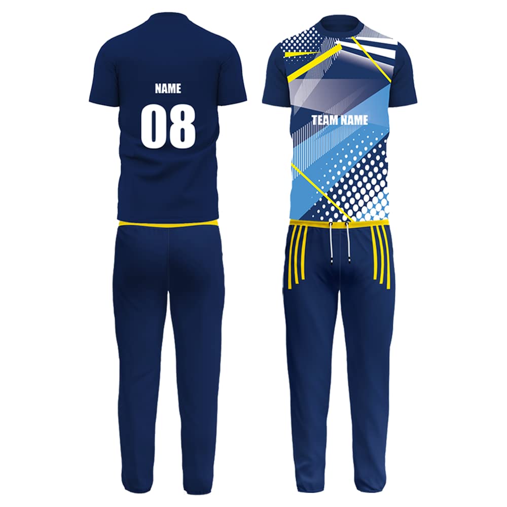 Buy Daily OrdersCricket Jersey with Pant or Trouser with Name and