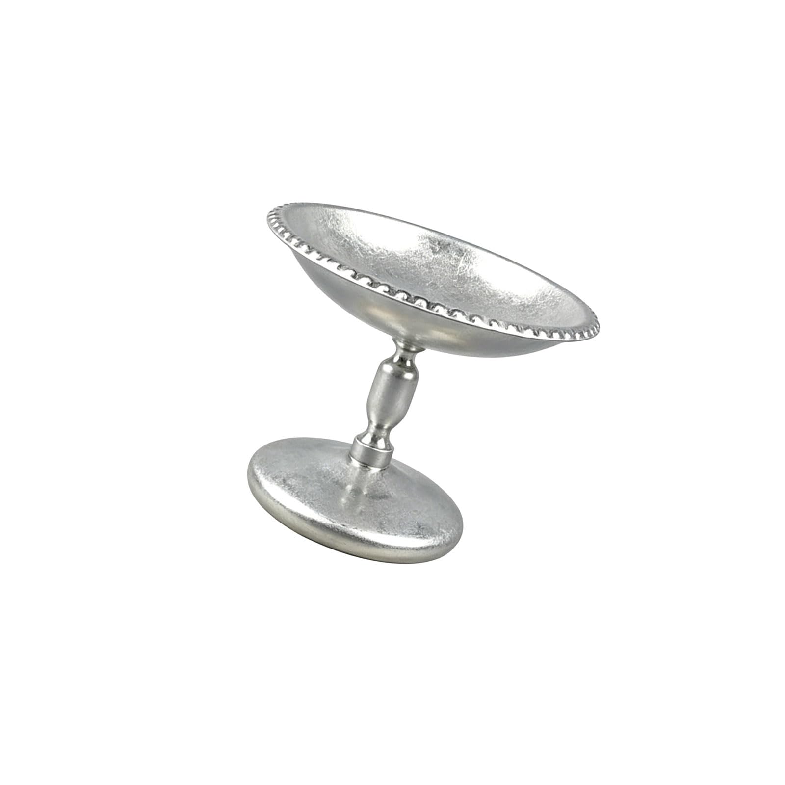 Shntig 304 Stainless Steel Serving Bowl with Pedestals Base High Foot Storage Tray for Entertaining Guests and Family Gatherings Multipurpose High Foot Serving Bowl