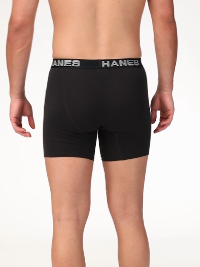 Hanes Originals Calzoncillos Tipo Bóxer Para Hombre, De Algodón Elástico Hanes Originals Boxer Brief
