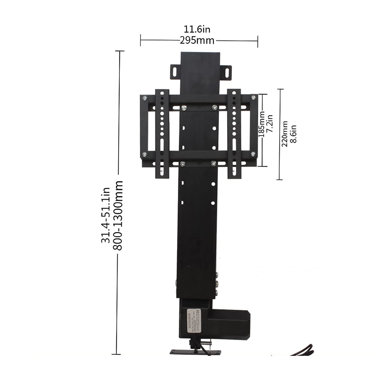 TV Stand Elettrico TV Stand Mount Piano STANDATA TV Telecomando Regolabile in Altezza Stand Smart TV Stare for Un Pannello Piatto da 14 "-32" TV Fino a 82 libbre .per casa, Ufficio