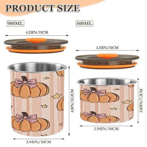 Bote para café hermético 900ml acero inoxidable miniatura 2