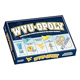 Late for the Sky West Virginia-Opoly Board Game – WVU Campus Edition, Family Strategy Game for 2-6 Players, College Town Tokens, Fast One-Hour or Classic Play