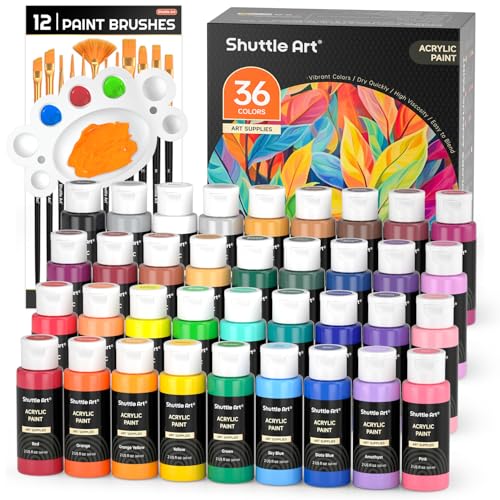 Shuttle Art Acrylic Paint, 36...