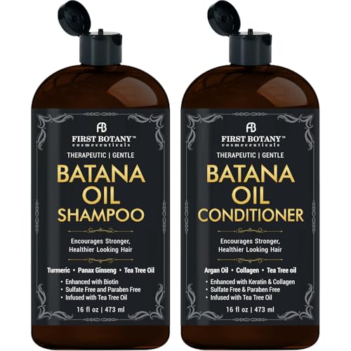 Batana Oil Shampoo and Conditioner - Fights Hair...