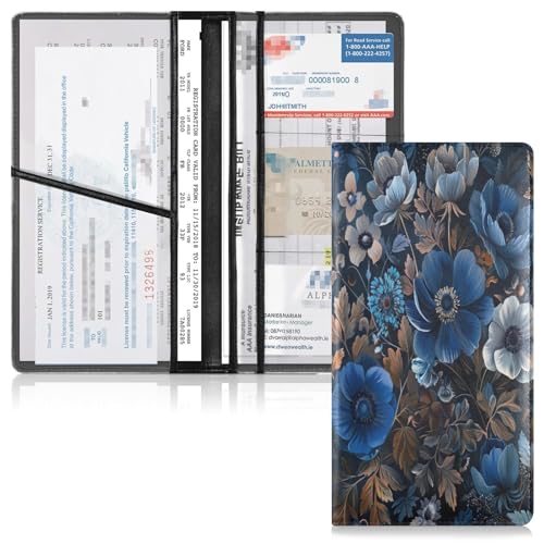 Organizador De Guante Retro Floral miniatura 2