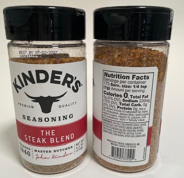 Seasoning Set, KINDERS, Pantry Assortment, The BBQ Blend, Caramelized Onion Butter, and The Steak Blend, Variety 3 pack and handy bottle opener - 4 items! - Image 6