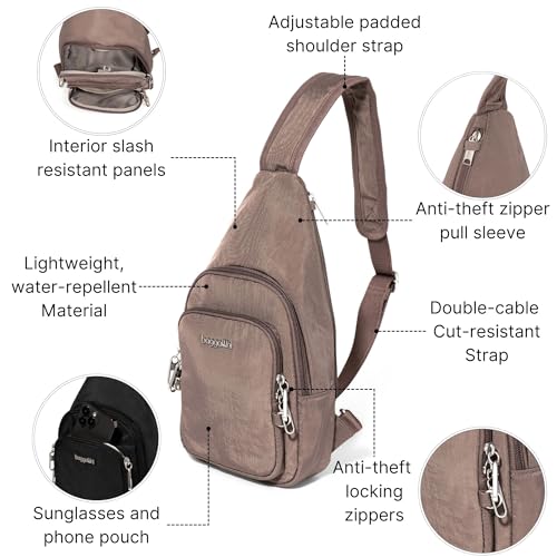 Image of Baggallini Securtex Anti-Theft Daytripper Sling