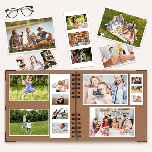 Marcadorus S-0408 Scrapbook Album, 8 X 8 Inch Scrap Book thumb #3