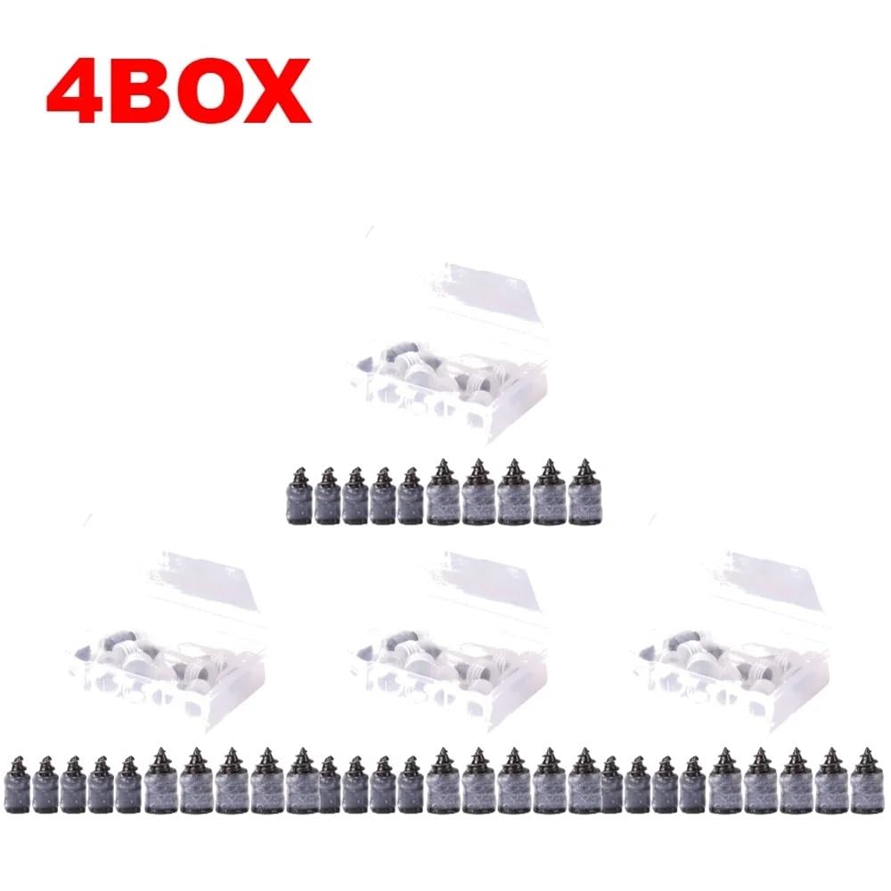 Reparación de neumáticos al vacío, clavos, tornillos for pinchazos, juego de montaje de motocicleta sin cámara(6BOX)