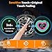 YMHML 3 in 1 Metal Case for Samsung Galaxy Watch Ultra Screen Protector 47mm, Unique Stylish Rugged Bumper + Hard PC Back Cover + 2PCS Tempered Glass Film for Galaxy Ultra 2024/2025, Black/Orange