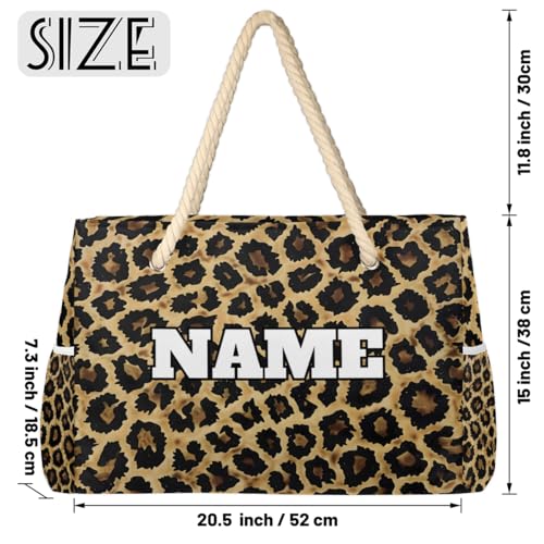 Custom Name Beach Bags for Women, Large Beach Tote Bag with Zipper, Waterproof Sandproof Pool Swim Pool Bags2