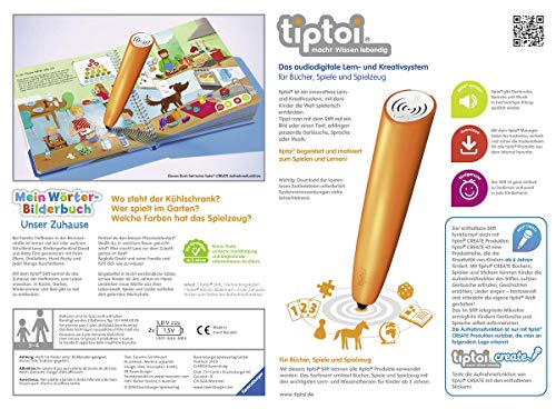tiptoi Ravensburger 00806 - Starter-Set: Stift und Wörter-Bilderbuch + 2 x Create Sticker (Verschiedene Auslieferungen) – Bild 4