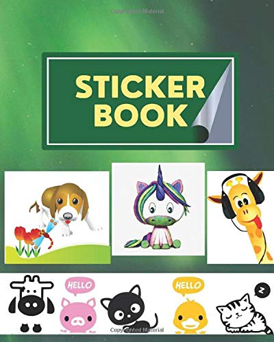 Sticker Book: Blank Sticker Journal Sticker Book: Blank Sticker Journal