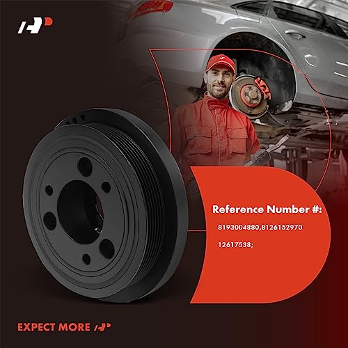 A-Premium Engine Harmonic Balancer Crankshaft Pulley Compatible with Jeep by A-Premium - Used condition - Image 5