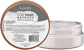 Mascara Argila Branca Clareadora-150g- Lakma