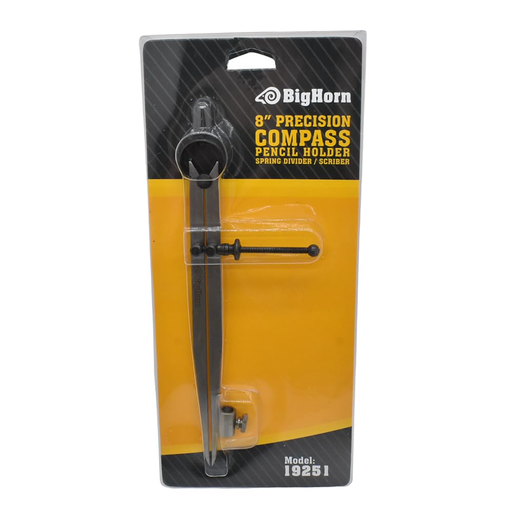 Big Horn 19251 8" Precision Compass Pencil/Divider/Scriber — Amazon image 5